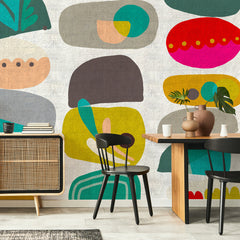 Carta da parati Balancing - sala da pranzo Carta da parati Balancing - sala da pranzo