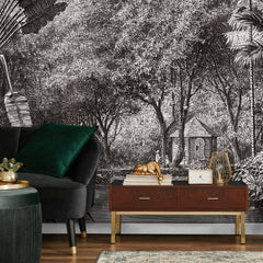 Carta da parati Giungla Africana soggiorno 2 Carta da parati Giungla Africana soggiorno 2