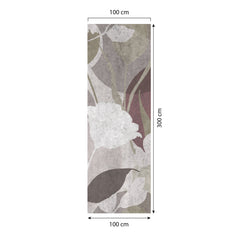 Carta da parati Silhouette floreale dimensioni 1 Carta da parati Silhouette floreale dimensioni 1