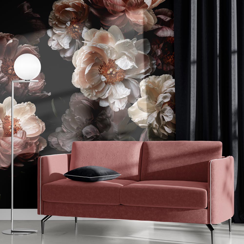 Carta da parati Roseto soggiorno 2 Carta da parati Roseto soggiorno 2