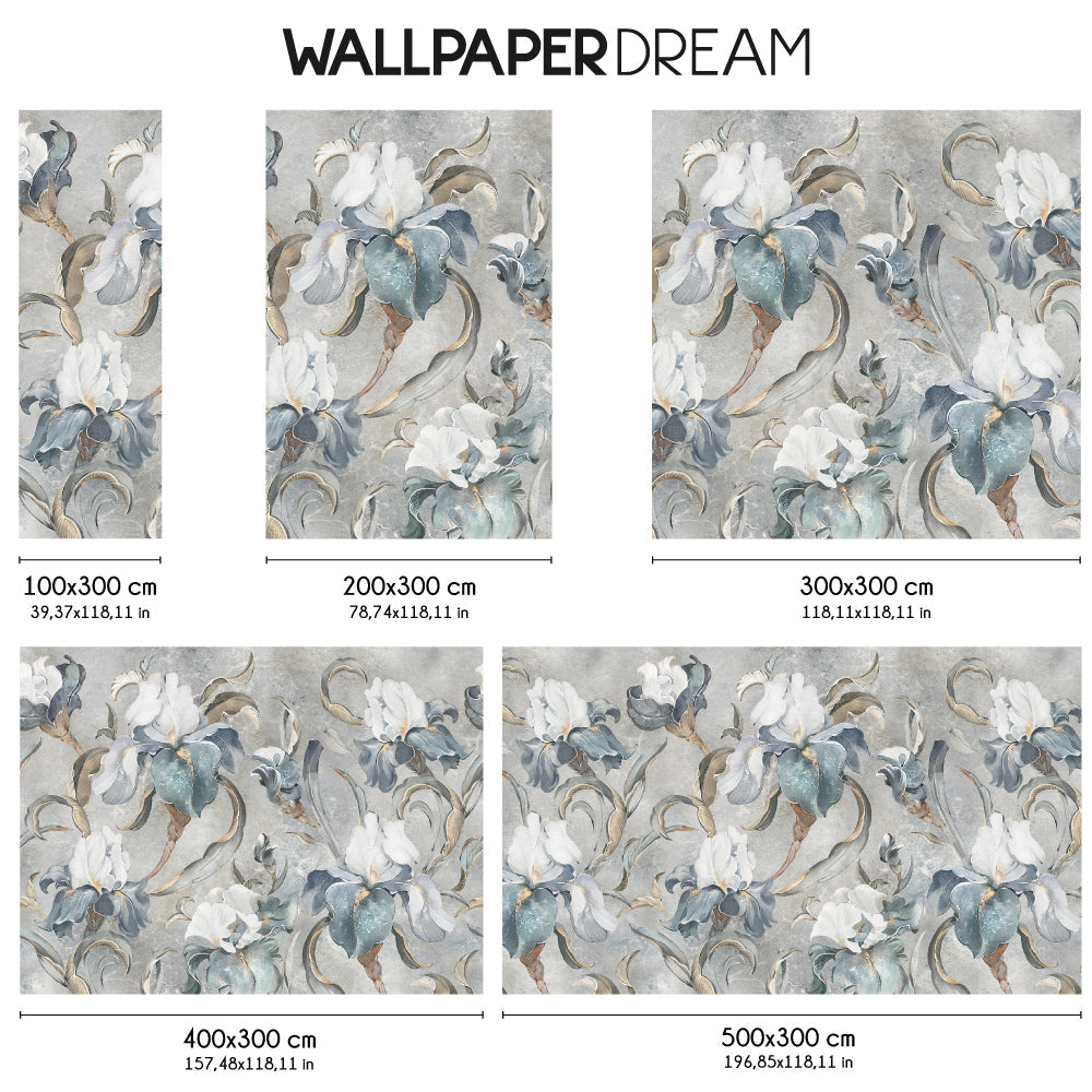 Carta da parati Iris dimensioni 2 Carta da parati Iris dimensioni 2