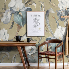 Carta da parati Iris - sala da pranzo Carta da parati Iris - sala da pranzo