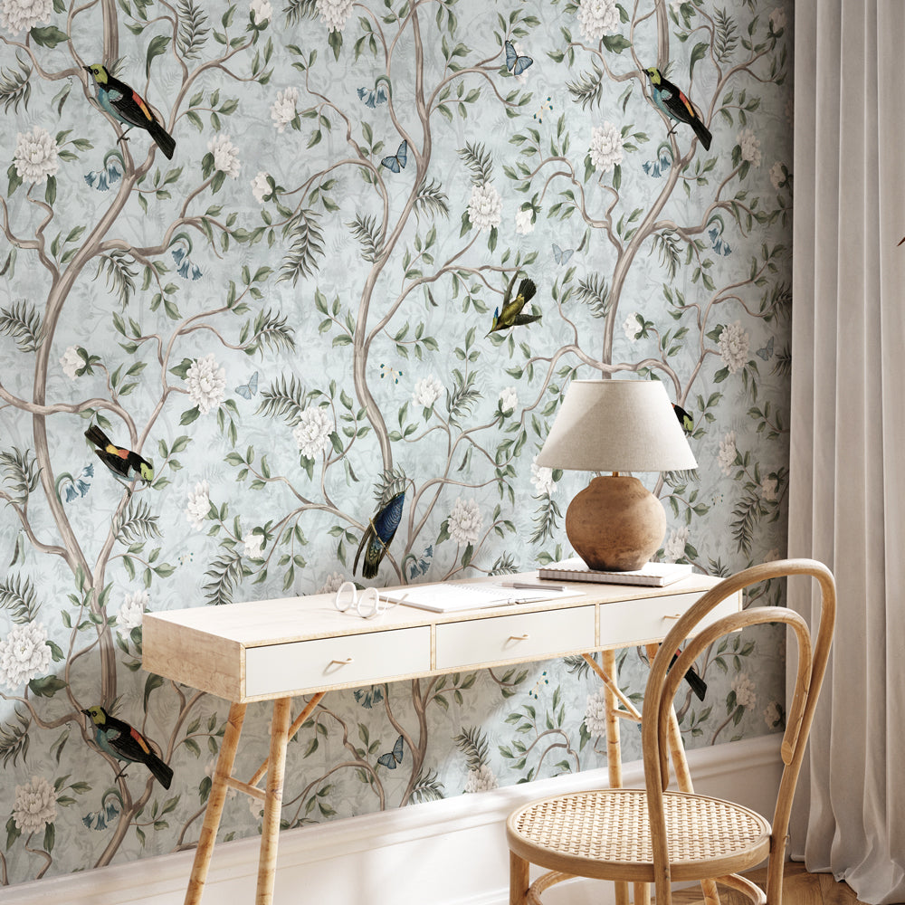 Carta da parati Profumo primaverile soggiorno 2 Carta da parati Profumo primaverile soggiorno 2