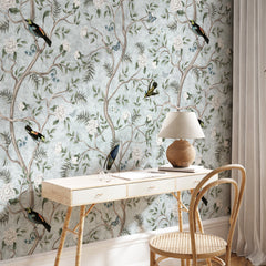 Carta da parati Profumo primaverile soggiorno 2 Carta da parati Profumo primaverile soggiorno 2