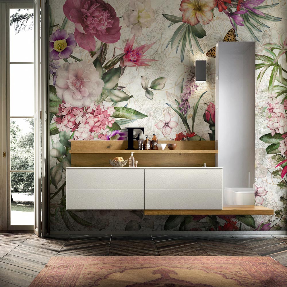 Carta da parati Primavera - bagno Carta da parati Primavera - bagno