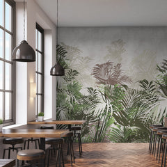 Carta da parati Foresta tropicale - esercizi commerciali, hotel Carta da parati Foresta tropicale - esercizi commerciali, hotel
