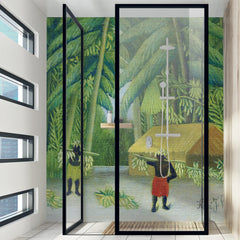 Carta da parati Raccolto - box doccia Carta da parati Raccolto - box doccia