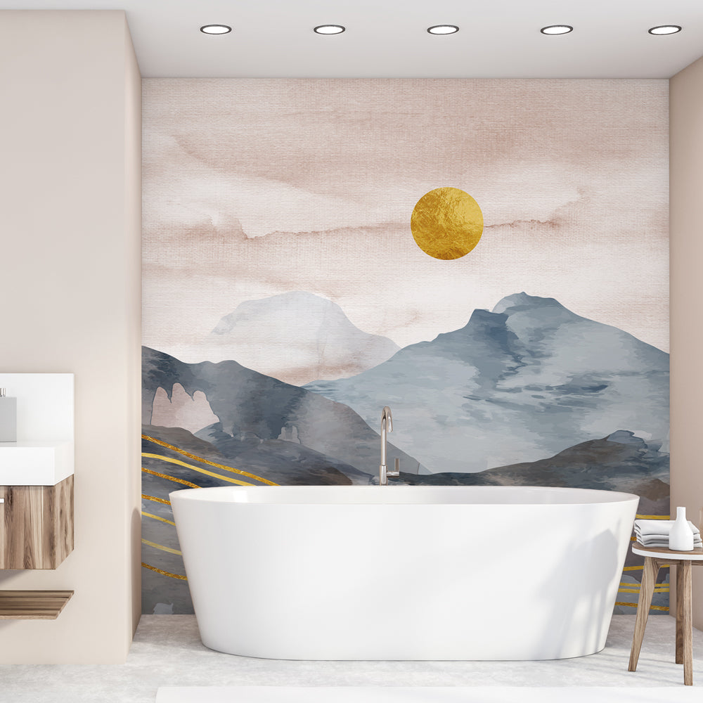 Carta da parati Sol levante - bagno Carta da parati Sol levante - bagno