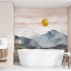 Carta da parati Sol levante - bagno Carta da parati Sol levante - bagno