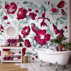 Carta da Parati in Fibra di Vetro Cherry - bagno Carta da Parati in Fibra di Vetro Cherry - bagno