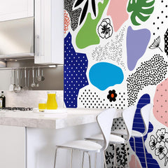 Carta da Parati in Fibra di Vetro Natura irregolare cucina 2 Carta da Parati in Fibra di Vetro Natura irregolare cucina 2