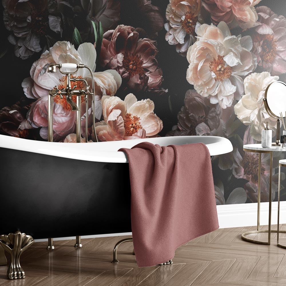 Carta da parati Roseto - bagno Carta da parati Roseto - bagno
