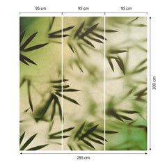 Carta da parati in Fibra di Vetro Bamboo dimensioni 3 Carta da parati in Fibra di Vetro Bamboo dimensioni 3