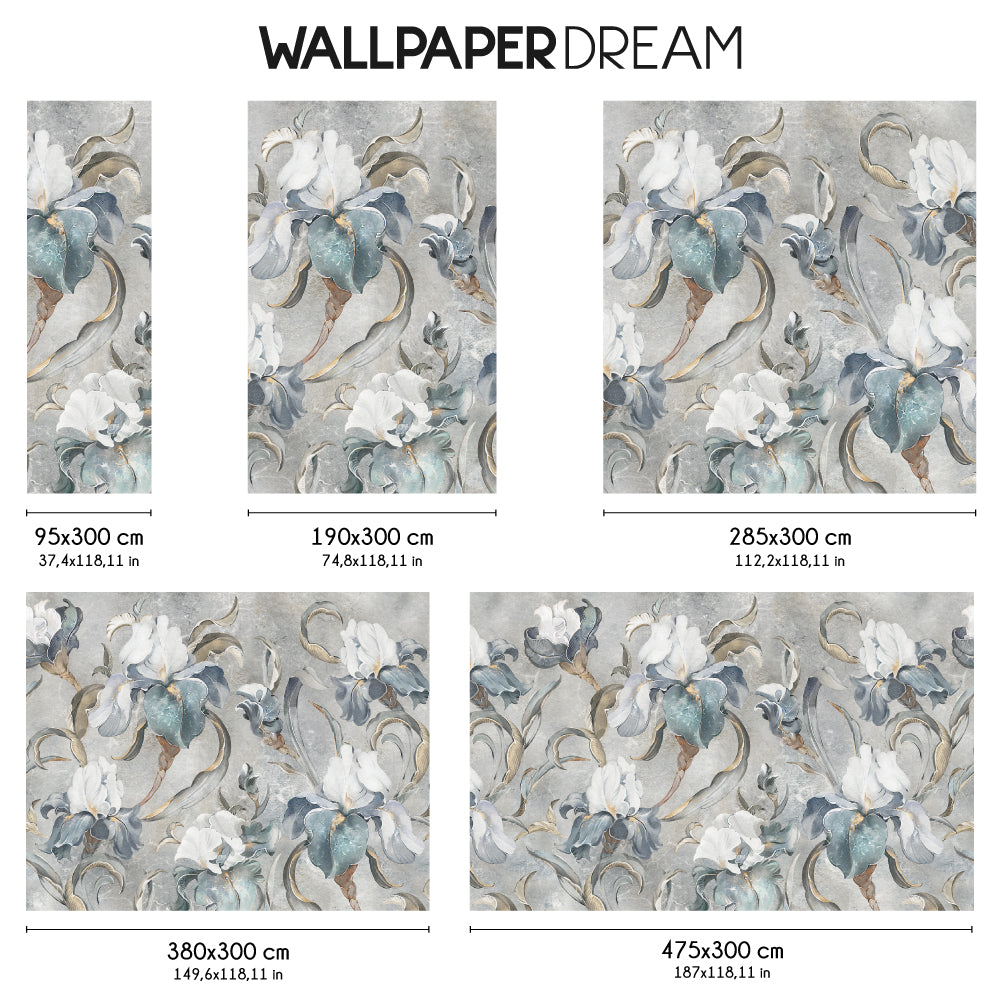 Carta da parati Iris dimensioni Carta da parati Iris dimensioni