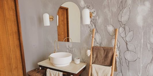Carte da parati Lavanderia: da spazio di servizio a oasi di stile