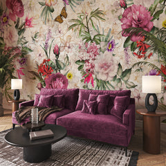 Carta da parati Primavera - soggiorno