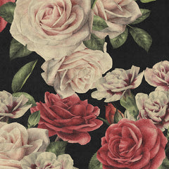 Retro Roses Wall Mural