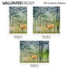 Carta da parati Deer Family dimensioni TNT