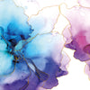 Fototapete mit Tintenblumen