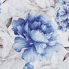 Blaue Fototapete