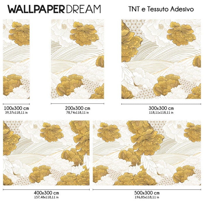 Carta da parati Japan Flowers dimensioni TNT
