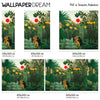 Wall Mural Exotic landscape