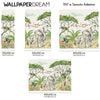 Wall Mural Together with the Elephants