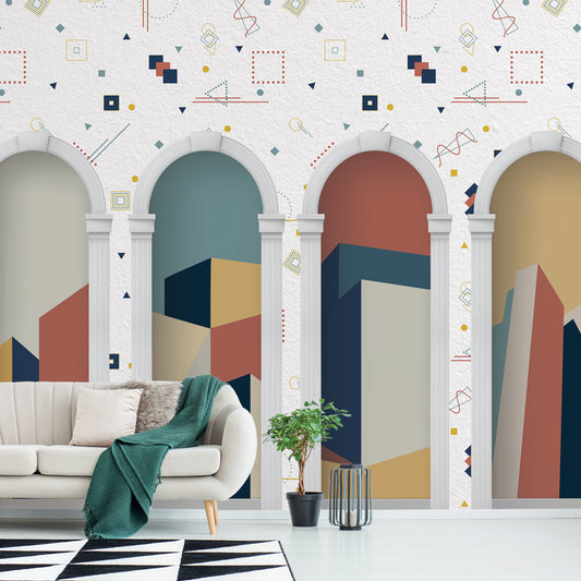 Carta da parati Archi soggiorno 4