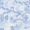 Wallpaper Blue Pagoda