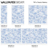 Wallpaper Blue Pagoda