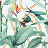 Carta da parati Tropical mint dettaglio