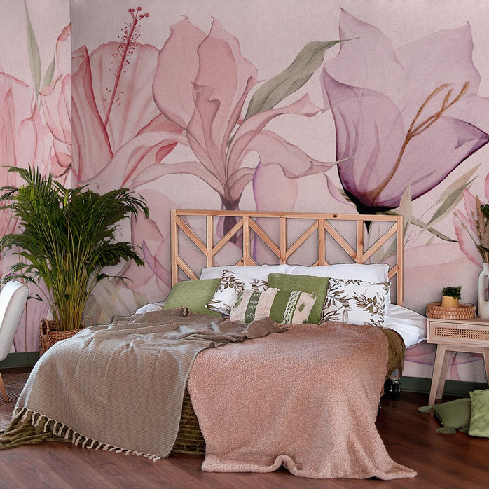 Carta da parati Ethereal - camera da letto