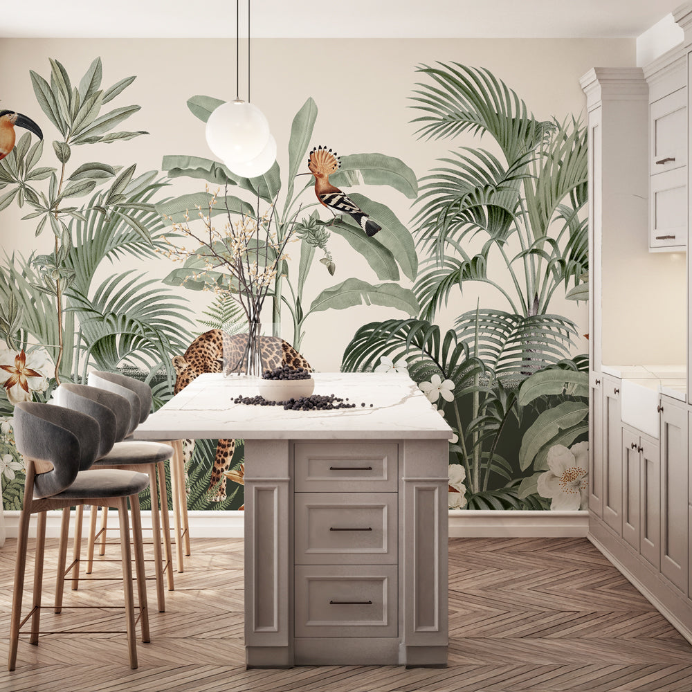 Carta da parati The guardian - cucina | verde