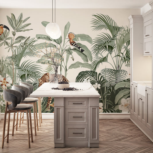 Carta da parati The guardian - cucina | verde