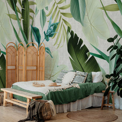 Carta da parati Pace pluviale - camera da letto