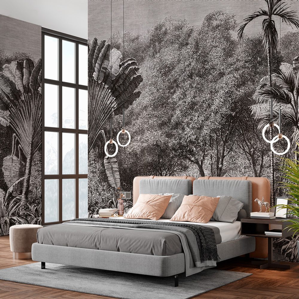 Carta da parati Giungla Africana - camera da letto