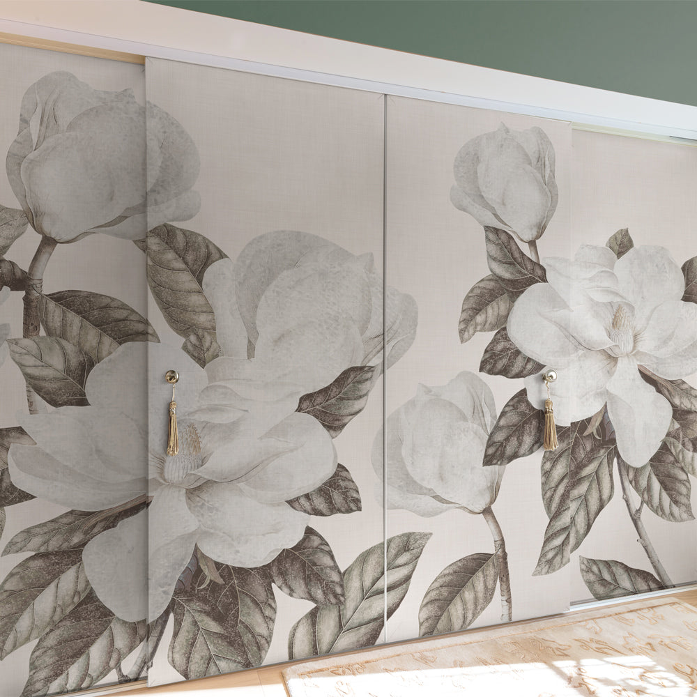 Carta da parati Magnolia grandiflora - mobili