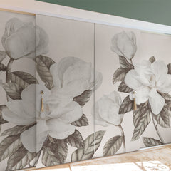 Carta da parati Magnolia grandiflora - mobili