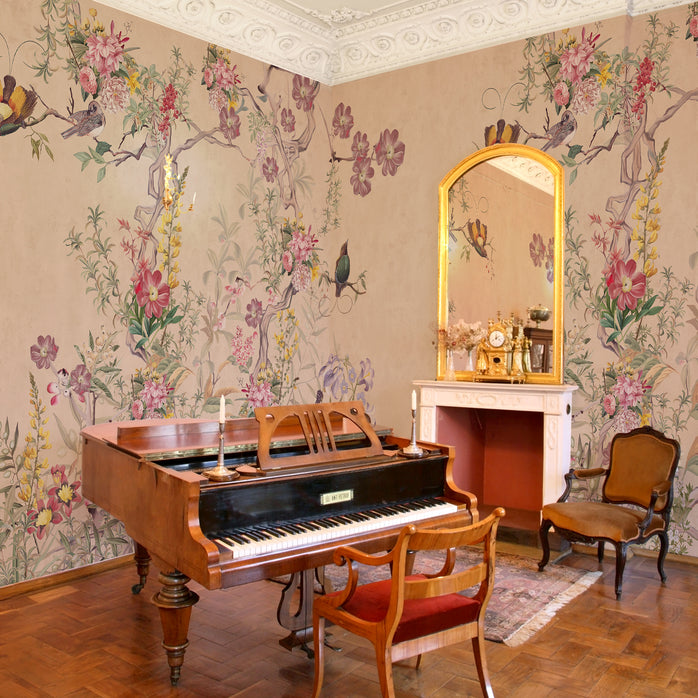 Carta da parati Antica chinoiserie - soggiorno