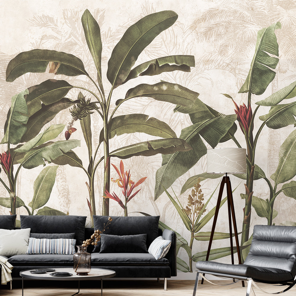Carta da parati Natura equatoriale  soggiorno 2