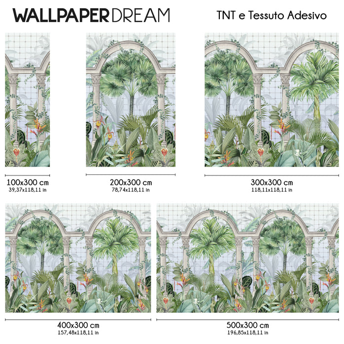 Carta da parati Serra tropicale dimensioni TNT