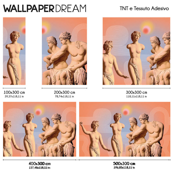 Carta da parati Classico Surrealista dimensioni TNT