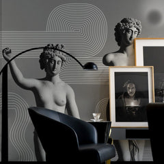 Carta da parati Classico Surrealista soggiorno 3