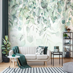 Carta da parati Fronde Pendenti - soggiorno