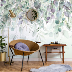 Carta da parati Fronde Pendenti - soggiorno