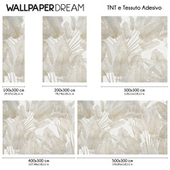 Carta da parati Geometric Palm Dimensioni TNT