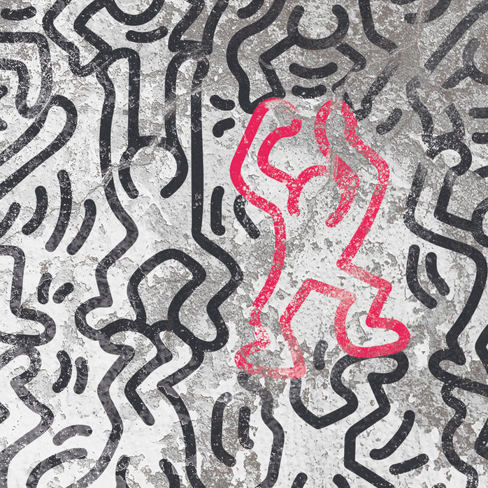 Carta da parati Doodle Delight dettaglio