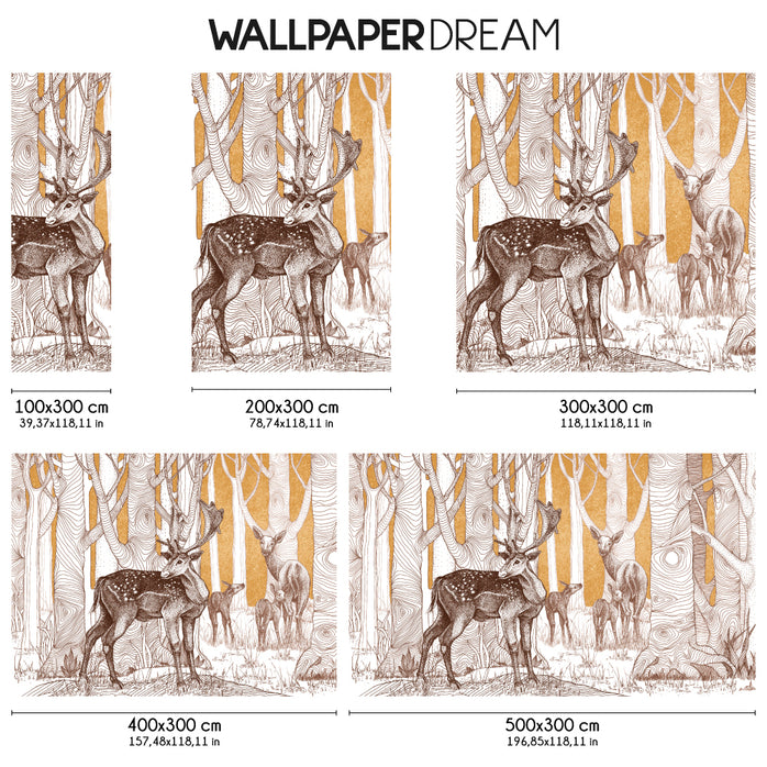 Carta da parati Golden Hour dimensioni