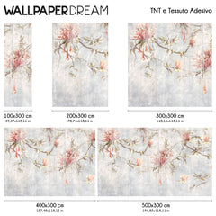 Carta da parati Affresco primaverile dimensioni TNT