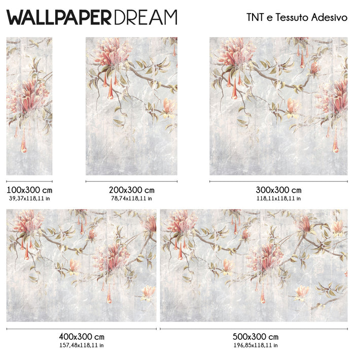 Carta da parati Affresco primaverile dimensioni TNT